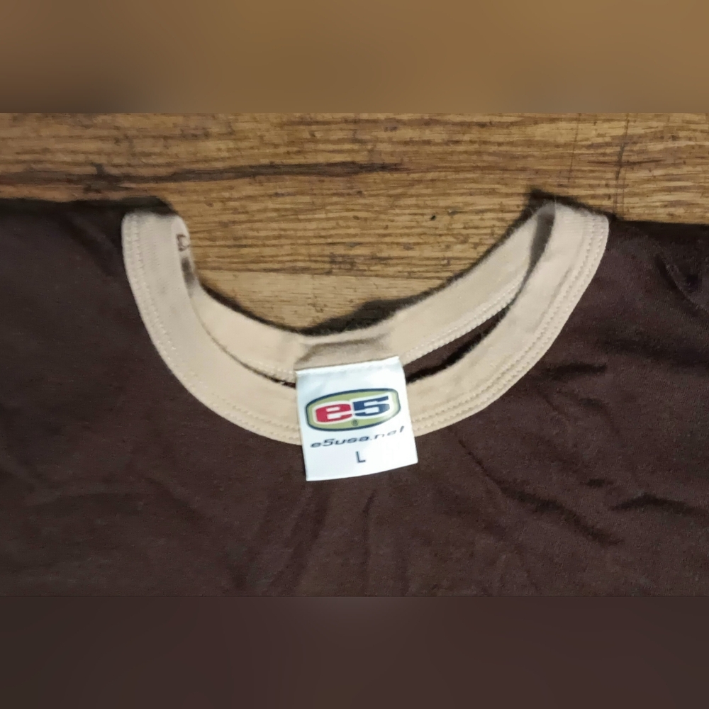 vintage Cal Poly Mustangs t-shirt with ringers college football basketball - Picture 3 of 5